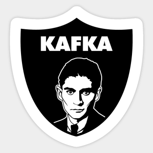 Franz Kafka Raid Sticker